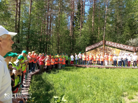 Ветераны на Большой Валдайской тропе (продолжение)
